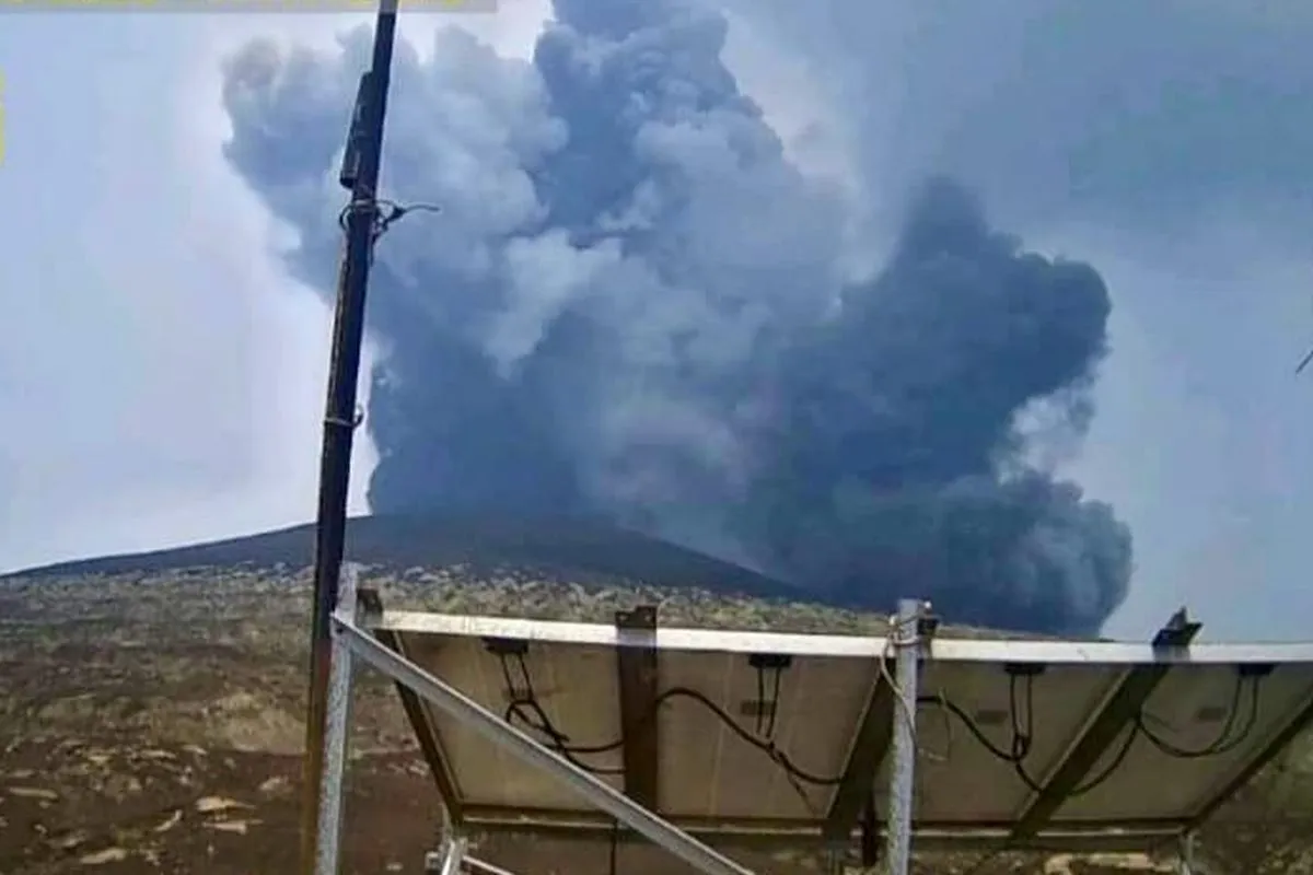 erupsi Gunung Anak Krakatau
