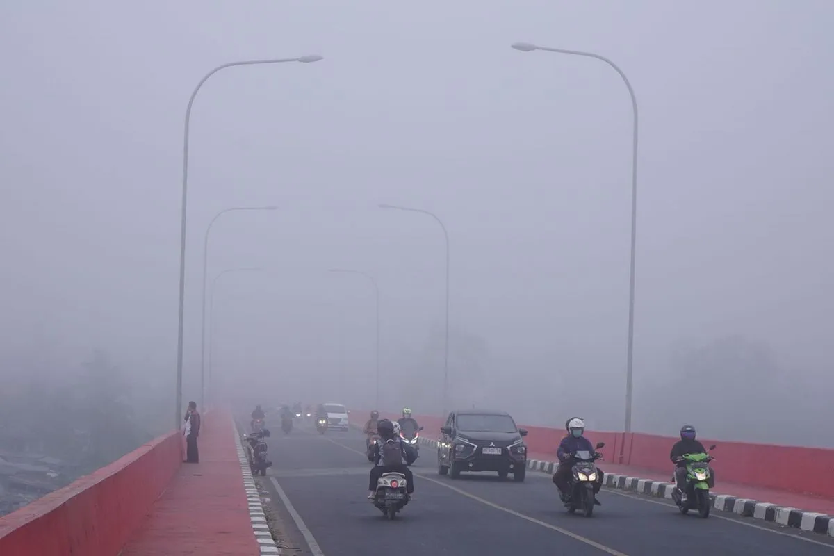 kabut asap Sumsel