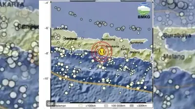 Getaran Tektonik 3,1 M Guncang Gunung Kidul, Aktivitas Masyarakat Tetap Energik