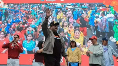 Jakarta Light Festival Imlek 2026 Ubah Wajah Pusat Kota