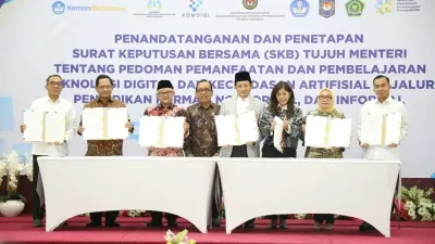 SKB 7 Menteri dan Batas Baru Pemanfaatan Ai di Ruang Kelas