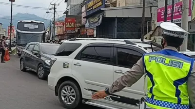 Strategi Polisi di Jalur Tasikmalaya–Bandung Antisipasi Lonjakan Kendaraan