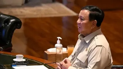 Prabowo Gelar Rapat Virtual Bahas Respons Situasi Ekonomi Global