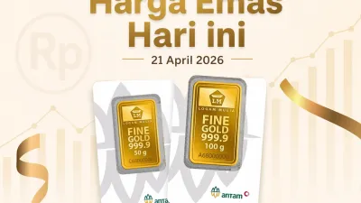 Harga Emas Dunia Tembus USD 4.800, Antam Ikut Melonjak