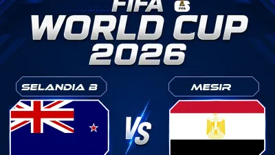 Jadwal Selandia Baru Versus Mesir Piala Dunia 2026