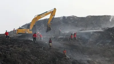 Bahaya Asap Kebakaran TPA Jatiwarngin, IDAI Minta Anak Segera Dilindungi