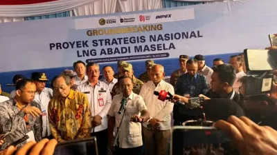 Groundbreaking LNG Abadi Masela Dimulai, Investasi Capai Rp376 Triliun