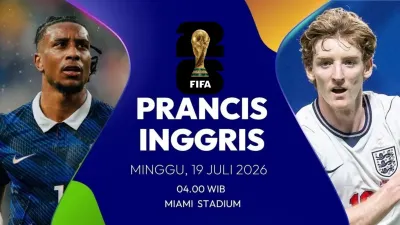 Prediksi Prancis vs Inggris 19 Juli 2026, Misi Perpisahan Deschamps dan Duel Mbappe-Kane