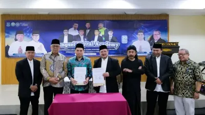 108 Pesantren Tangsel Dapat Internet Gratis dan Pelatihan AI