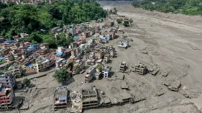 Banjir Bandang Nepal Tewaskan 157 Orang, 341 WNA Hilang