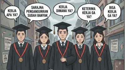 6.000 Lulusan S2–S3 Putus Asa, LPEM UI Soroti Sinyal Gangguan Serius di Pasar Kerja
