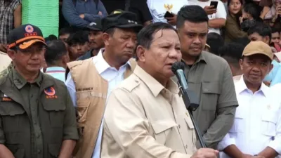 Prabowo Peringatkan Pejabat Soal Etika Kunjungan Bencana