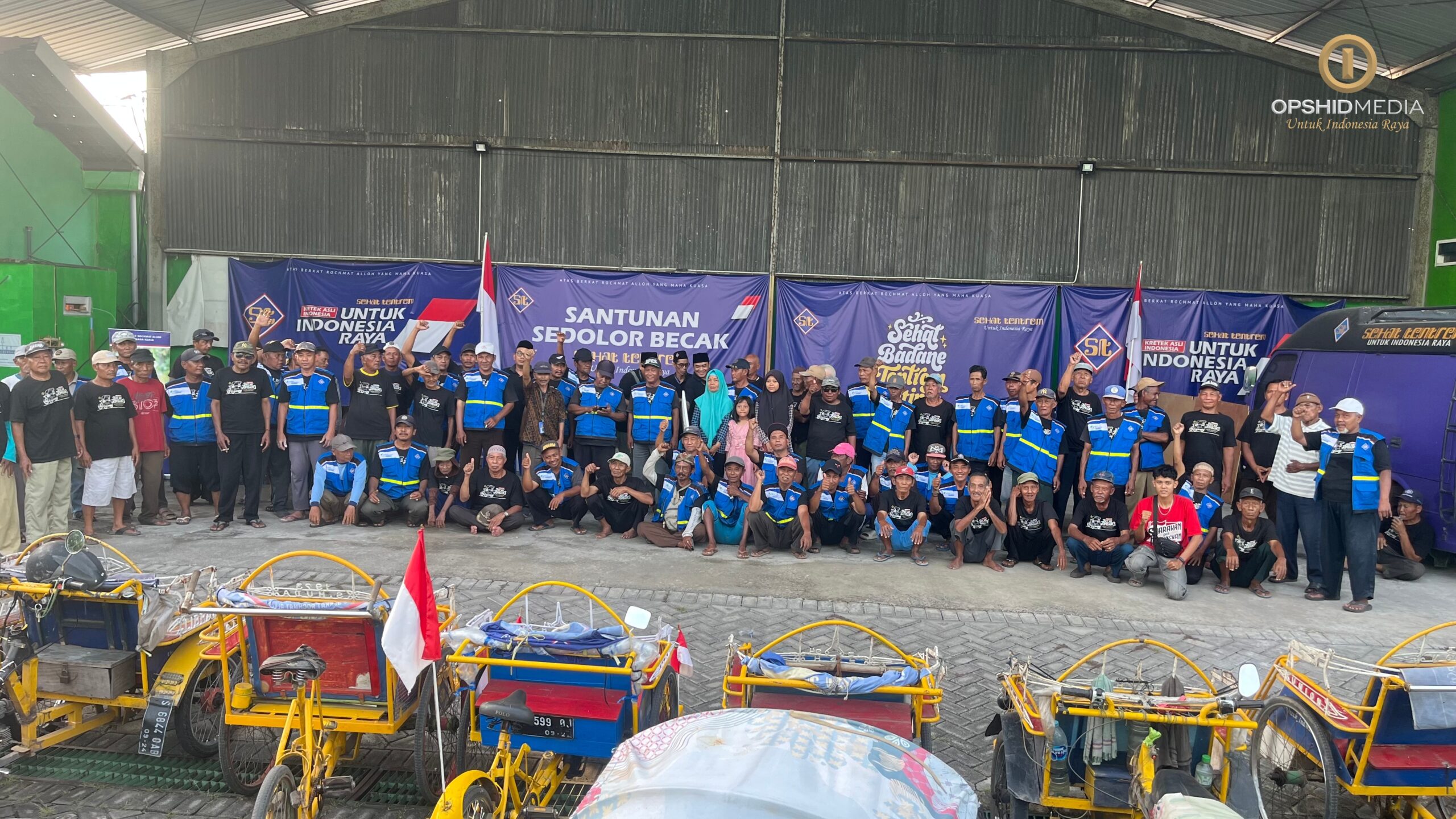 Santunan Sehat Tentrem dan BPJS (foto: Dok. OPSHIDMEDIA)