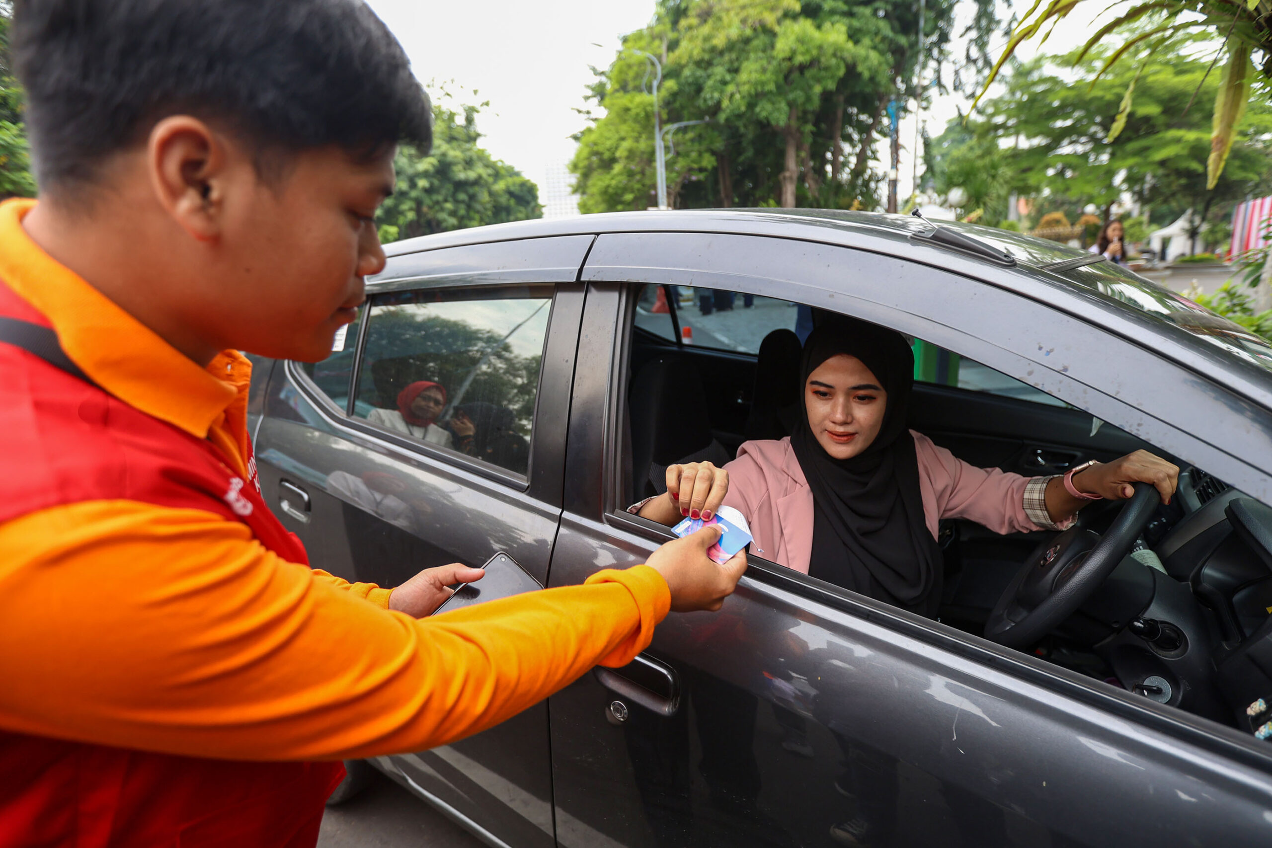 Foto: Launching parkir digital Surabaya. (Dok. Pemkot Surabaya)