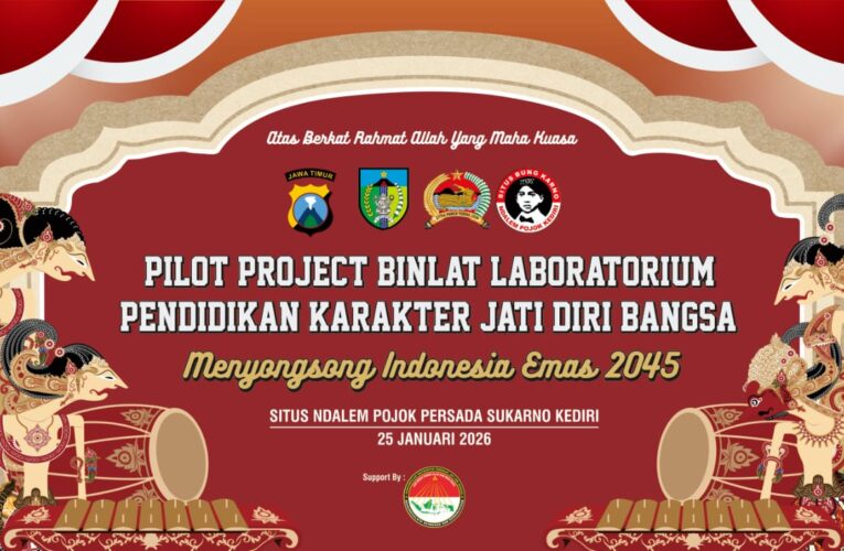 Kediri Luncurkan BINLAT, Laboratorium Karakter Berbasis Situs Sejarah