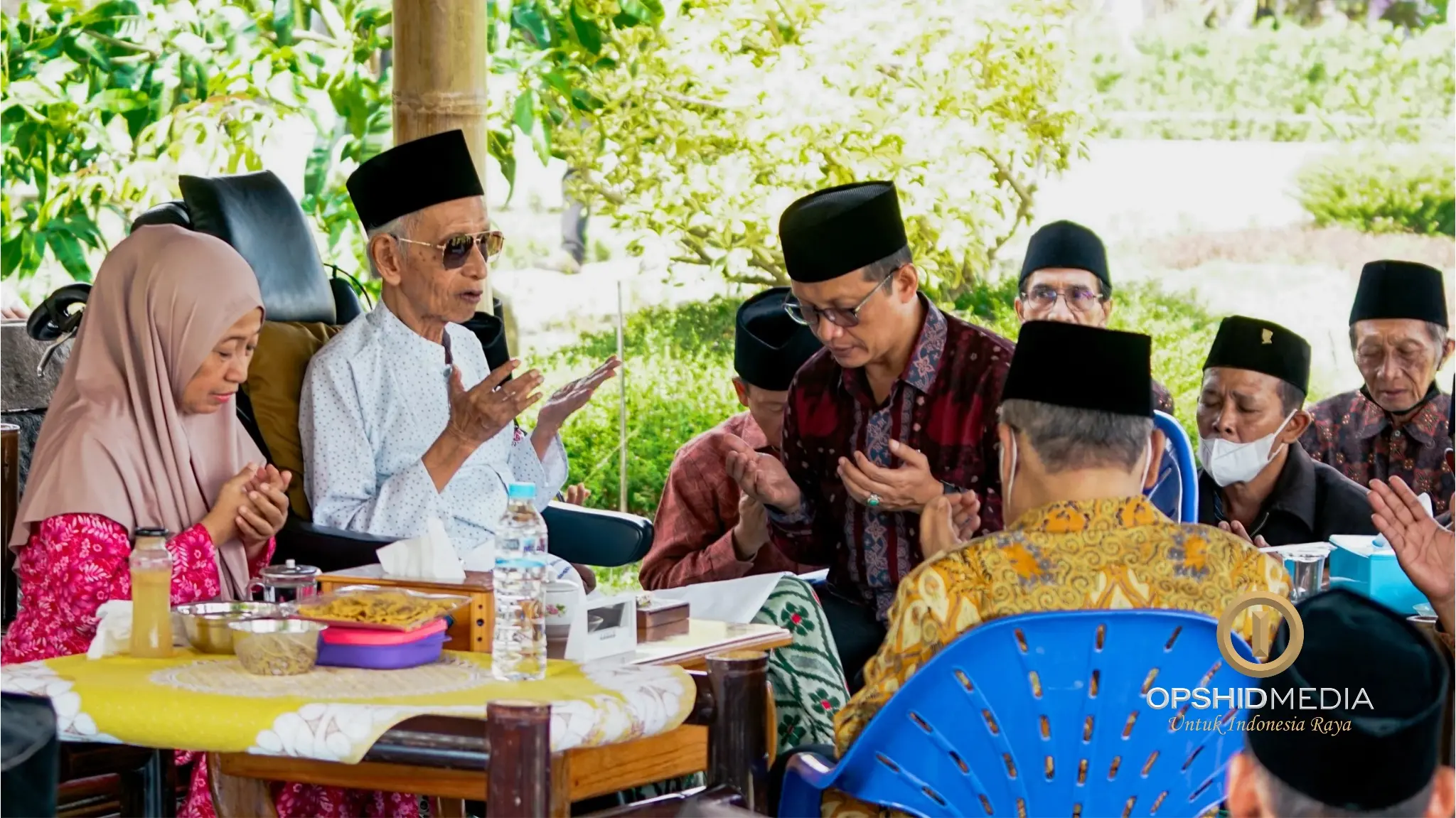 Kemenag Jombang Bershillaturohmi dan Mohon Doa Pada Mursyid Thoriqoh Shiddiqiyyah