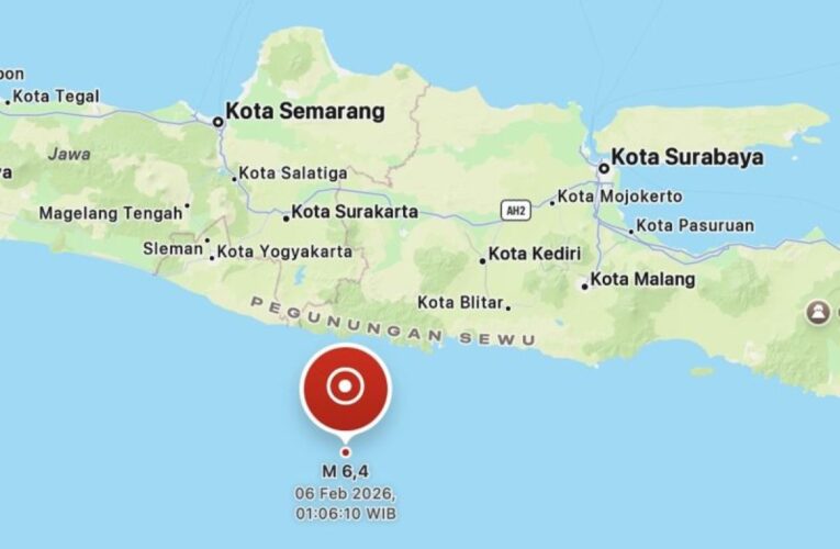 Gempa Pacitan M6,2 Terasa Hingga Yogyakarta, Ini Peta Dampaknya
