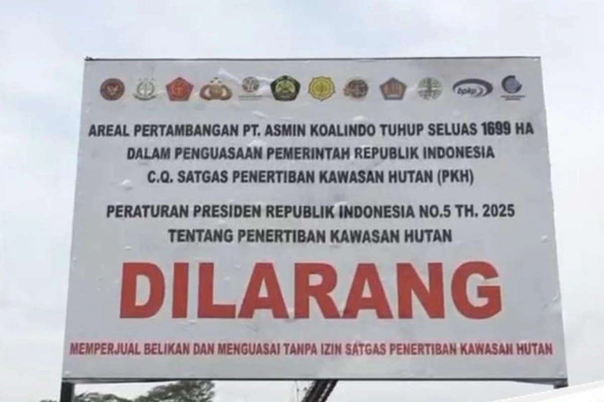 PT AKT tambang ilegal Samin Tan - cakrawala world