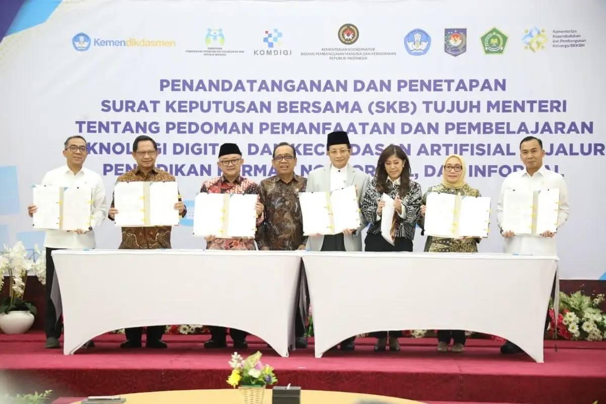 SKB 7 Menteri AI pendidikan