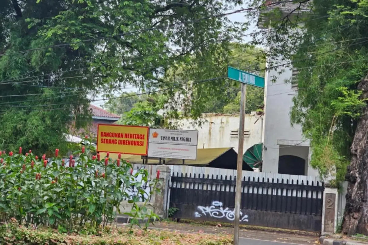 Bangunan di Jalan Teuku Umar No 2 Menteng Bukan Milik Kemenhan RI