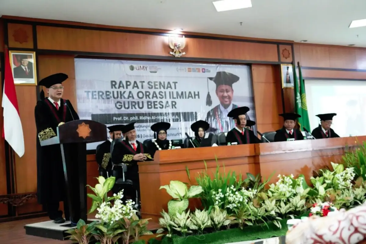 Ridho Al Hamdi guru besar