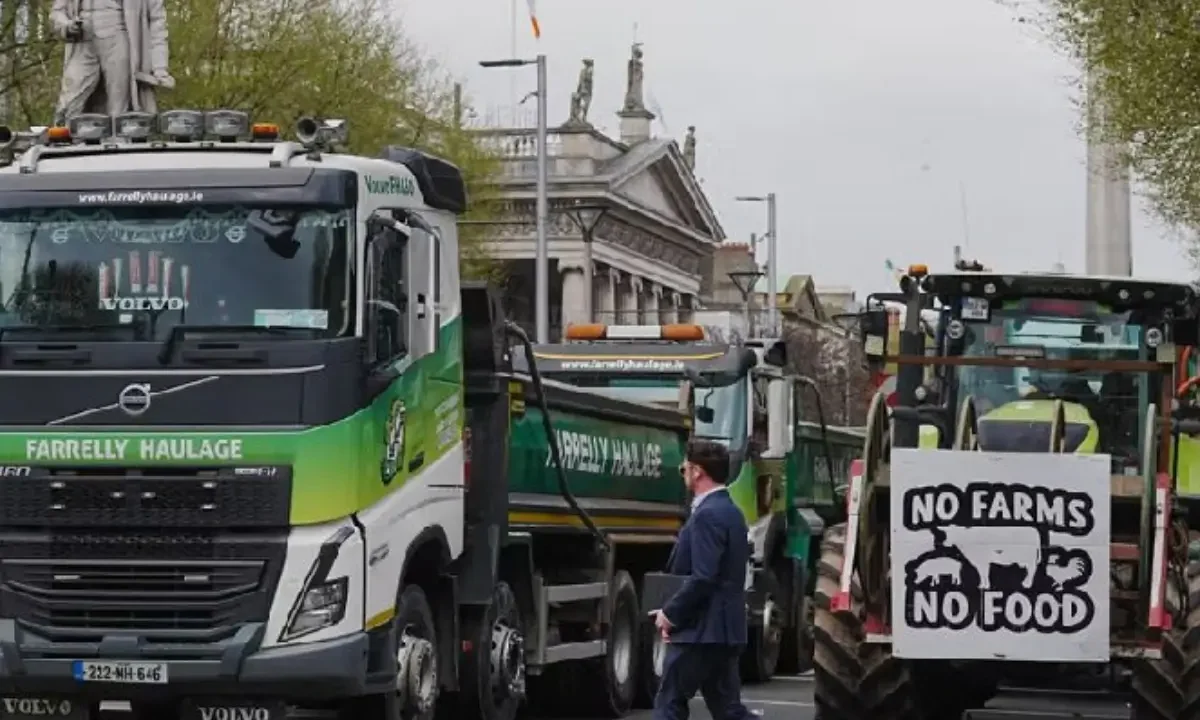 protes harga BBM Irlandia