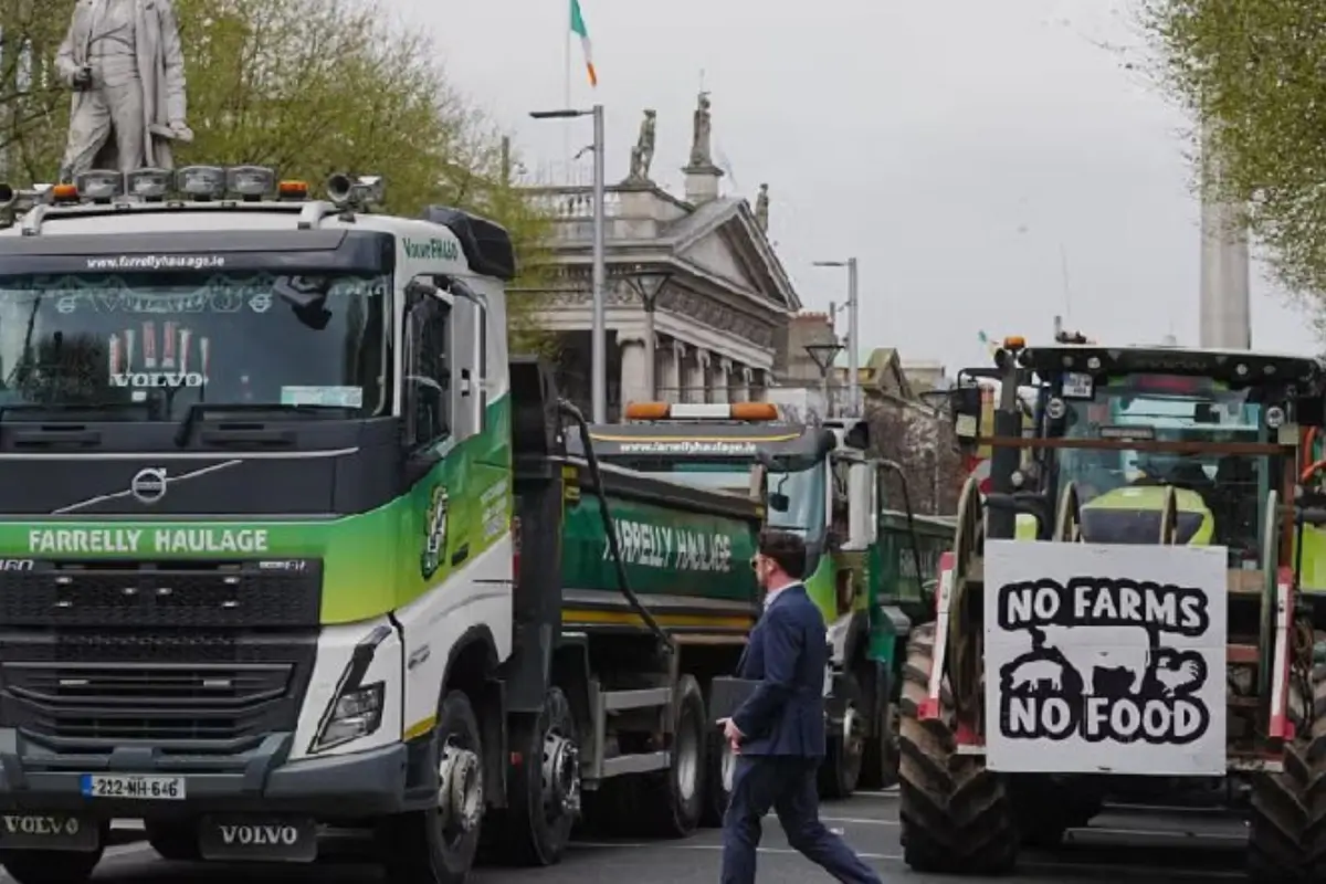 protes harga BBM Irlandia