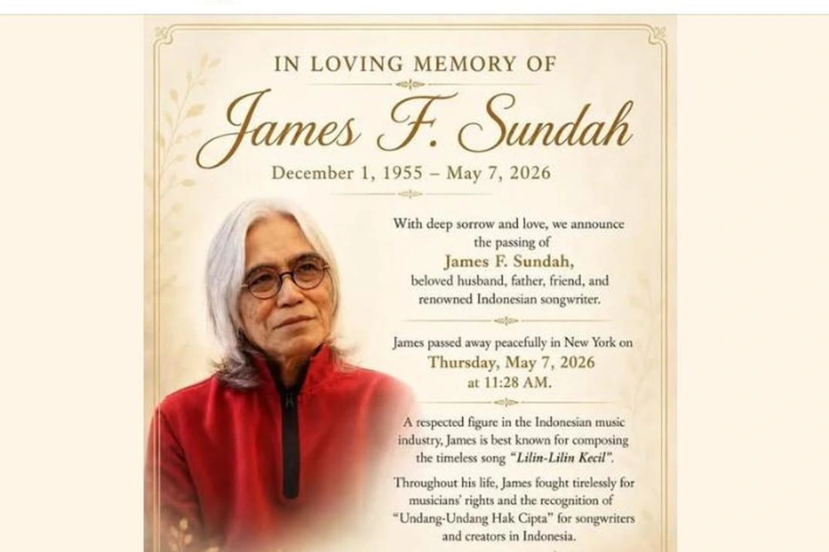 James F. Sundah Meninggal