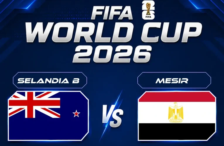 Jadwal Selandia Baru Versus Mesir Piala Dunia 2026