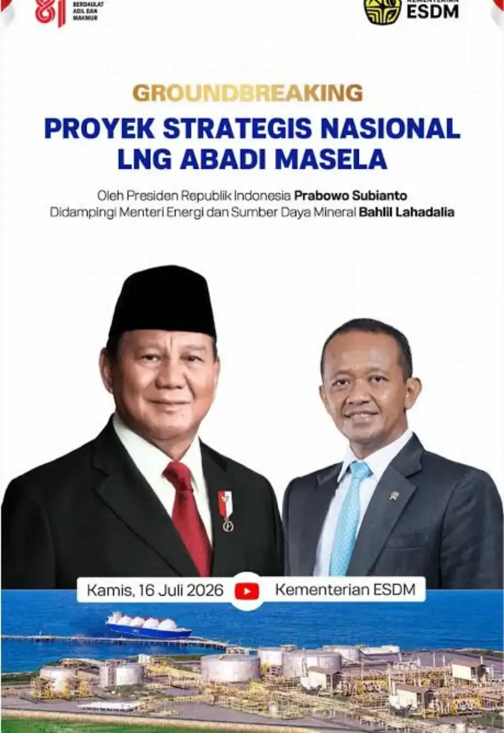 GROUNDBREAKING LNG ABADI MASELA