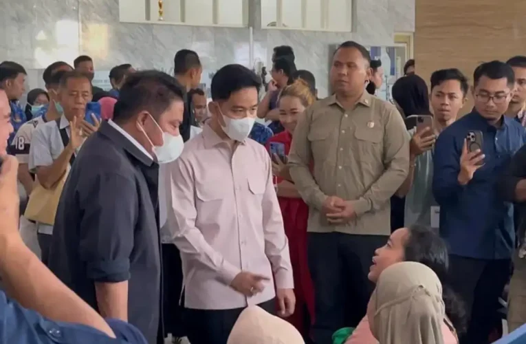 Gibran Tinjau Layanan BPJS dan Fasilitas Jantung RSUD Siti Fatimah