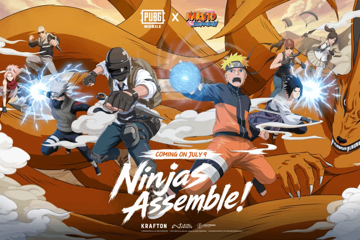 PUBG Mobile Naruto Shippuden Update 4.5