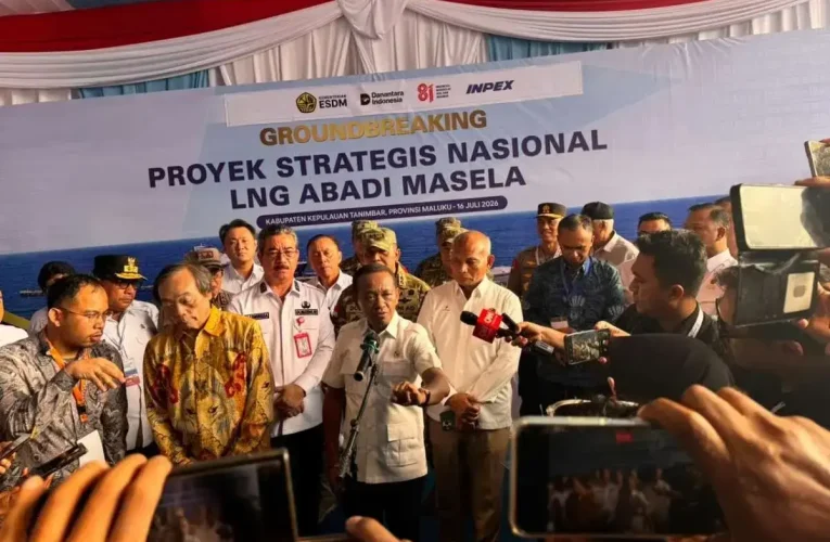 Groundbreaking LNG Abadi Masela Dimulai, Investasi Capai Rp376 Triliun