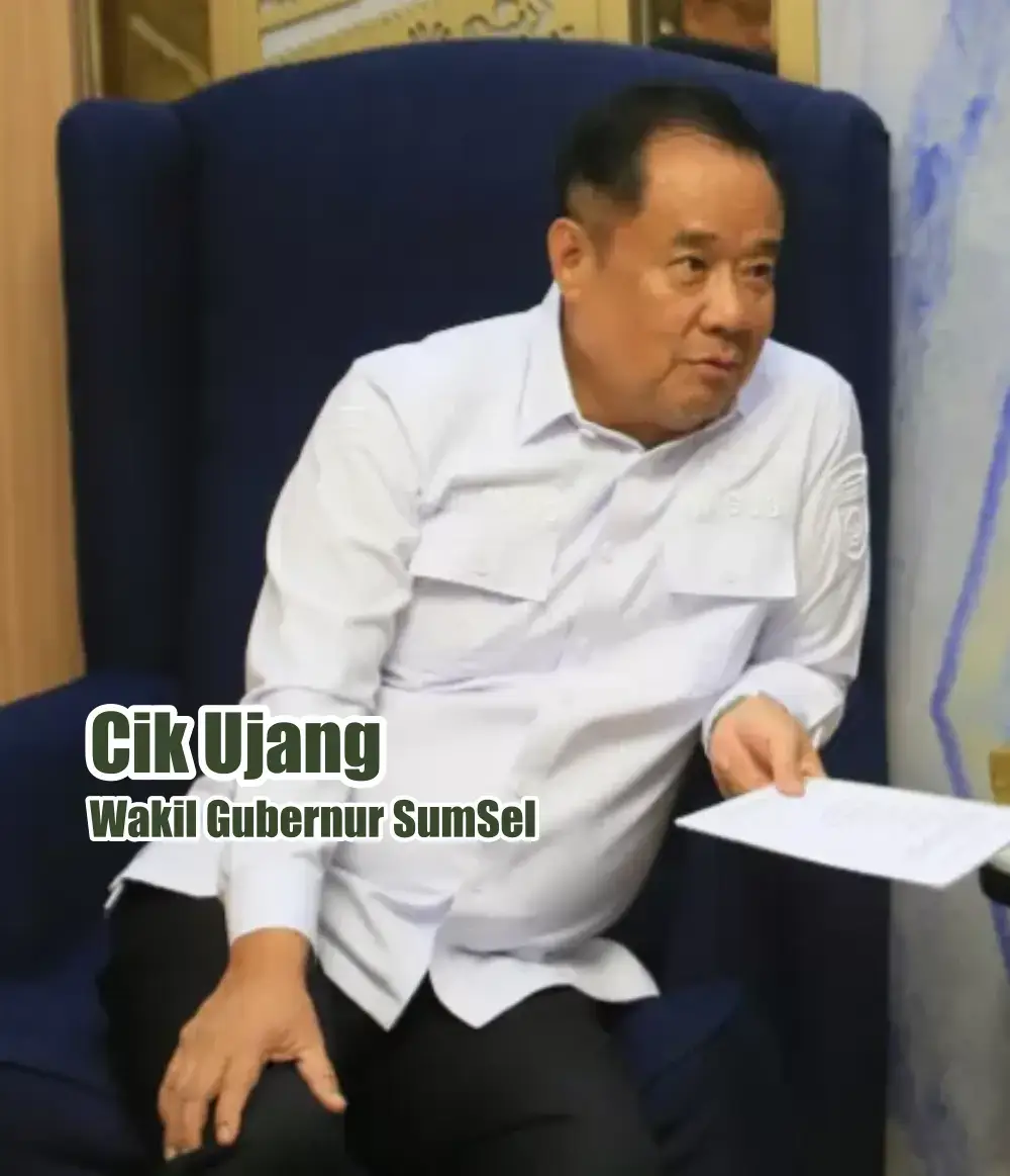 Wakil Gubernur Sumatera Selatan Cik Ujang