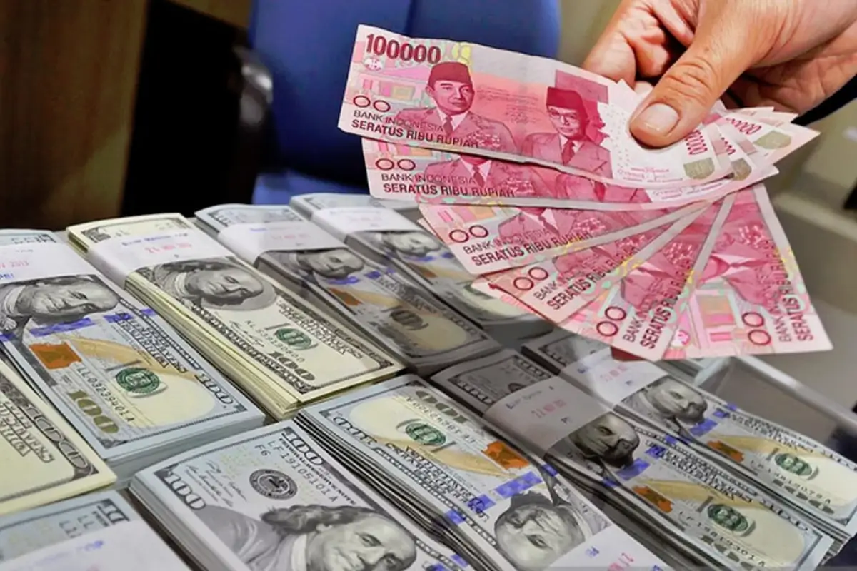 Rupiah melemah hari ini